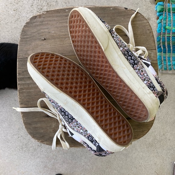 Vans Old Skool Skate floral and checkerboard - Picture 4 of 7